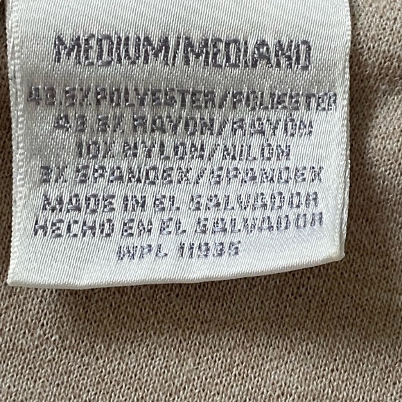 Worthington Knits 2 Piece Skirt Set Beige Long Sleeve with Maxi Skirt Size M - Picture 5 of 16